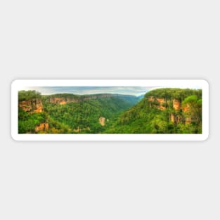 Kangaroo Valley panorama Sticker